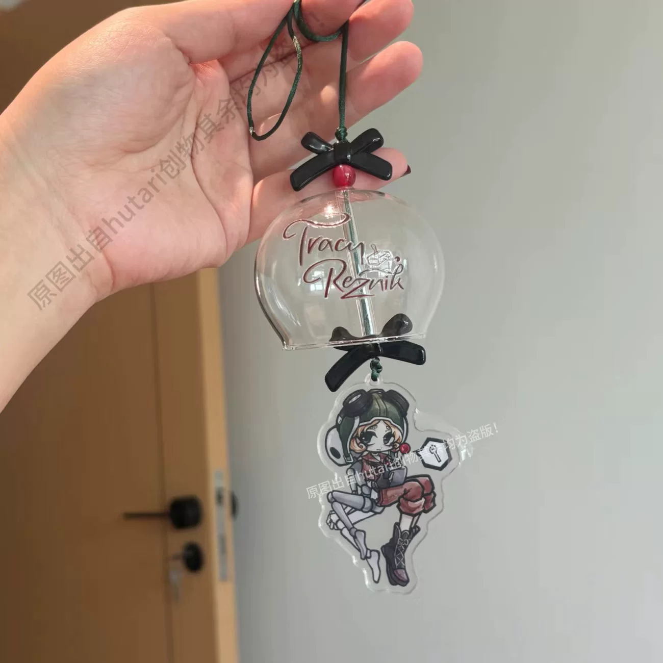 Identity V 職業傭兵少女心理学者透明ガラス風鈴ペン - Anime Cosplay Little Girl のレビューと価格