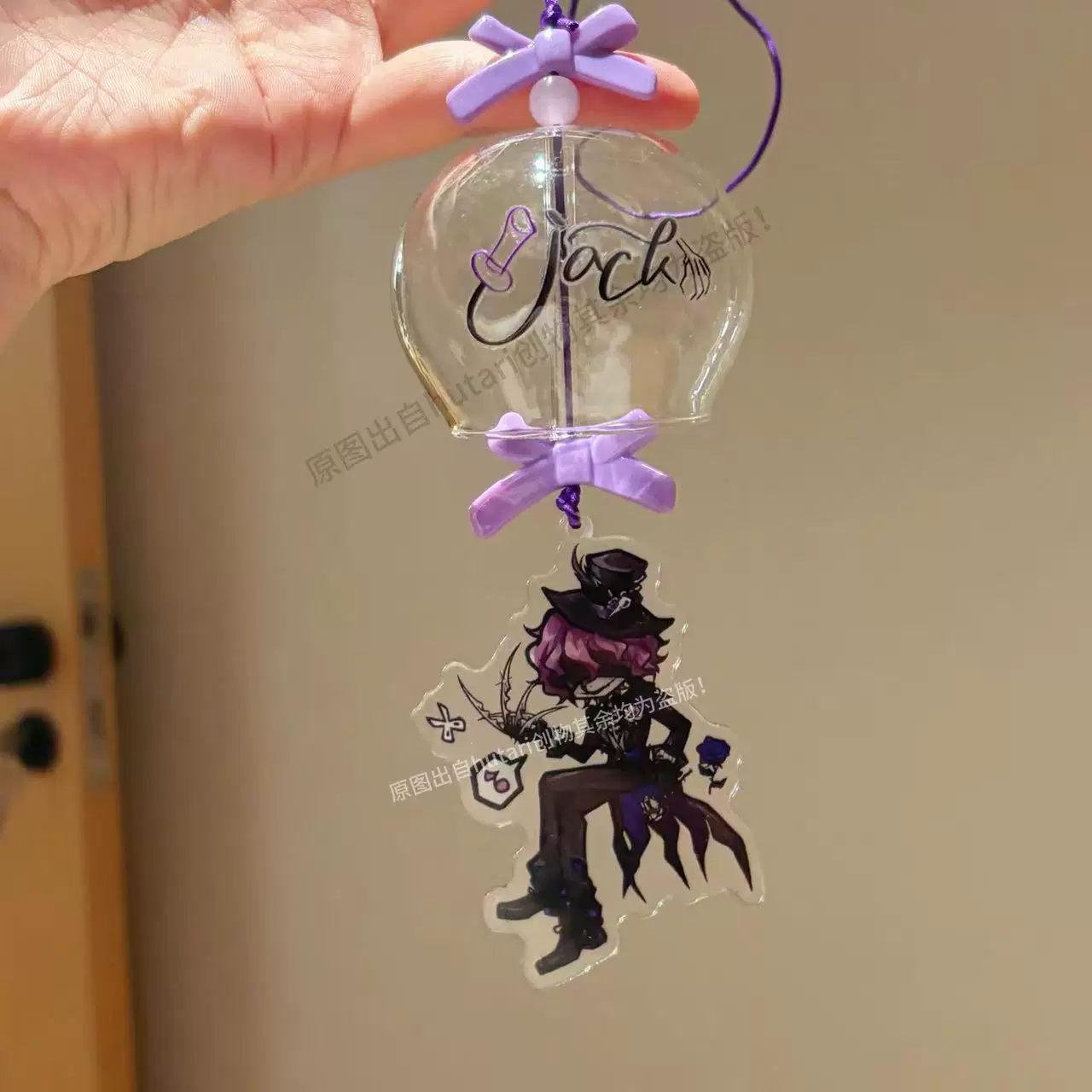 Identity V 職業傭兵少女心理学者透明ガラス風鈴ペン - Anime Cosplay Little Girl のレビューと価格