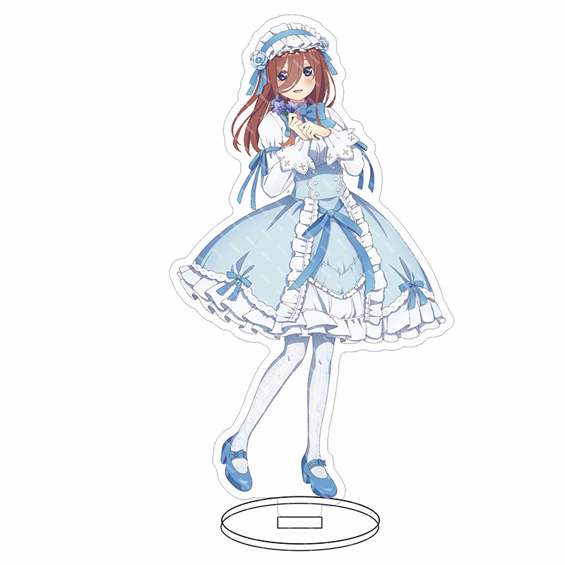 五等分の花嫁 ロリータ風アクリルスタンド 中野一花 ニノミク - Quintuplets Anime Cosplay のレビューと価格