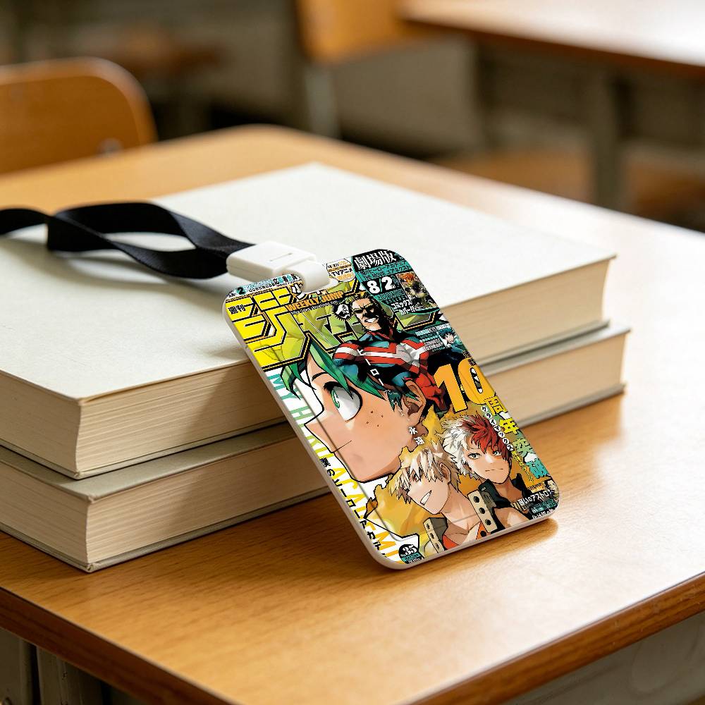 僕のヒーローアカデミア 雷電英杰 IDカードホルダー バッジ - My Hero Academia Belt のレビューと価格