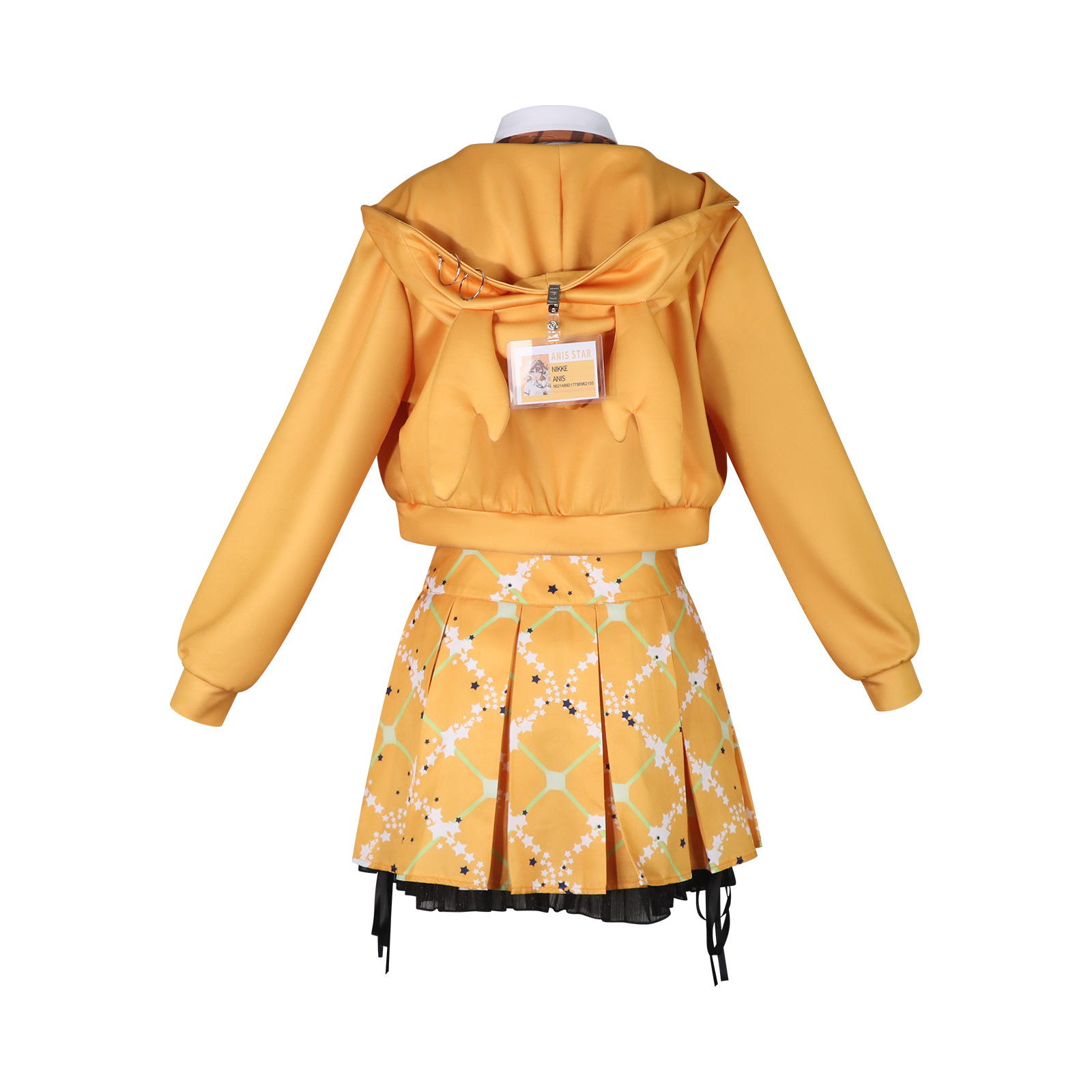 WHH アニメ NIKKE アニス コスプレ衣装 オレンジ  - Anime Cosplay Outfits For Women のレビューと価格
