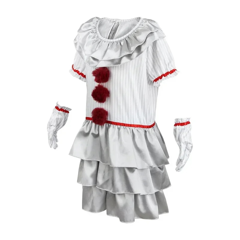 ABC123ハロウィン イット ペニーワイズ リトルコスチュ - Anime Cosplay Little Girl のレビューと価格