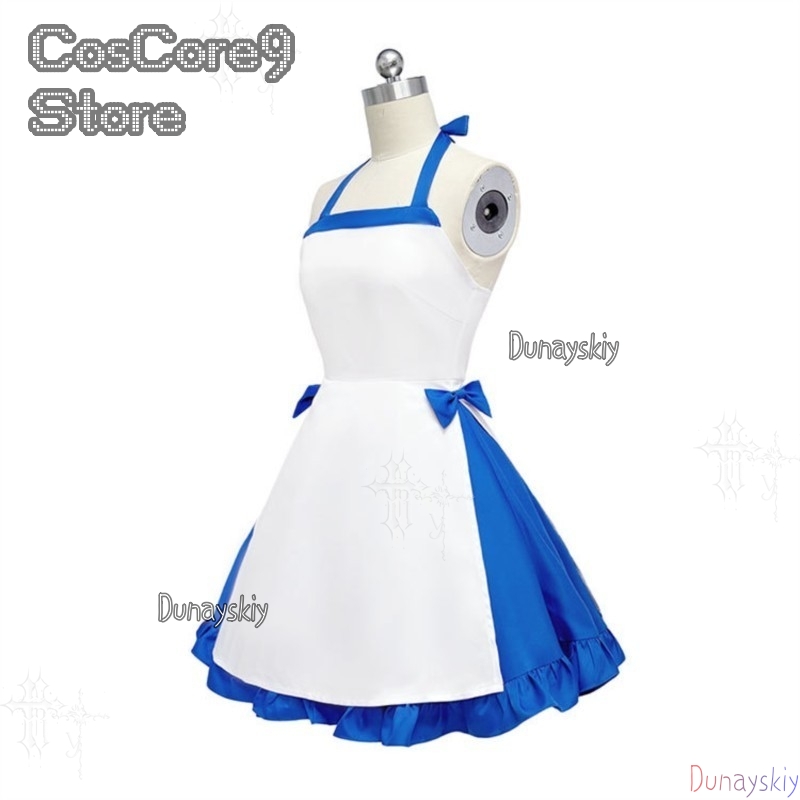 ブルーキャラクタードレスゼノ夏ハロウィン後フルコスプレ衣装女 - Zenos Anime Cosplay のレビューと価格