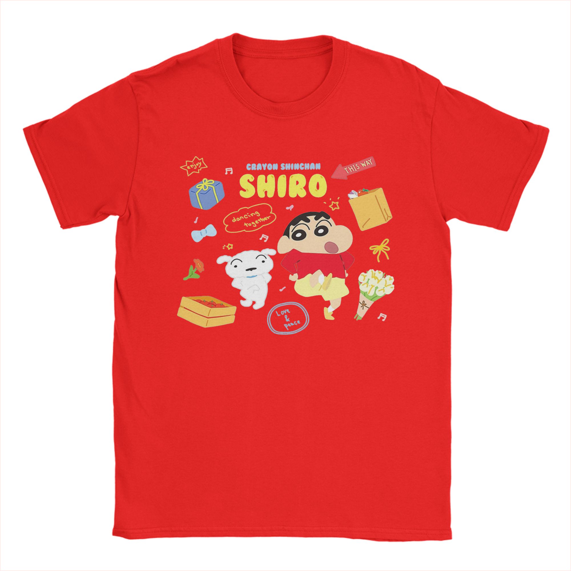クレヨンしんちゃん Tシャツ男性女性かわいいアニメマンガヴィ - Anime Cosplay Ideas Male のレビューと価格