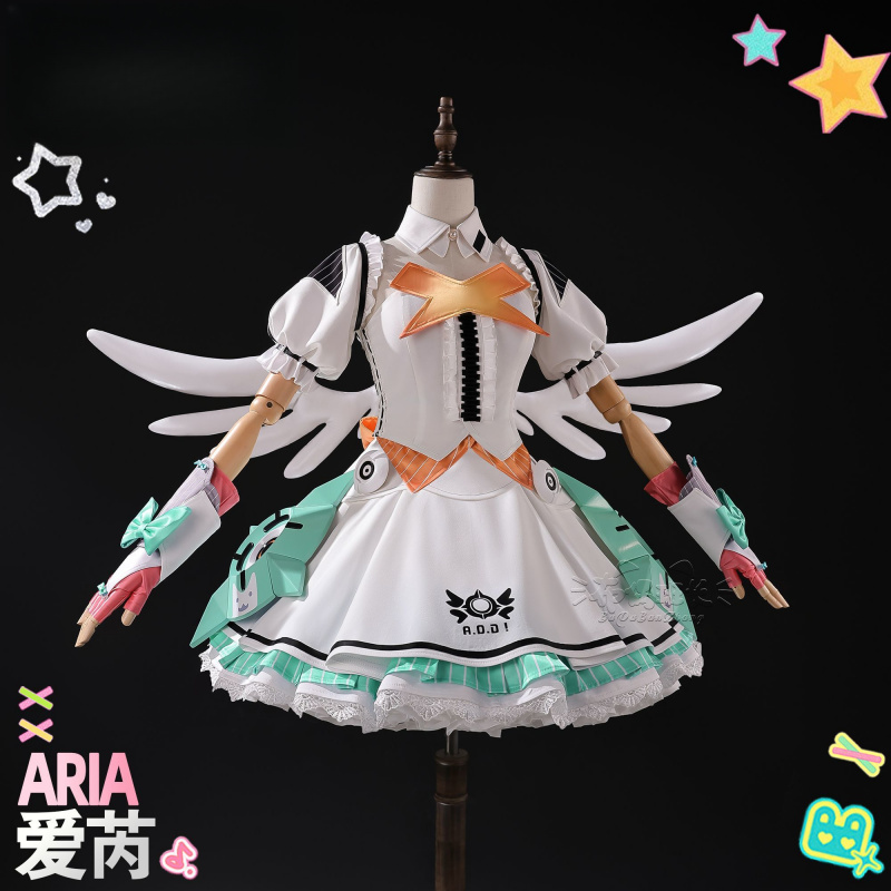 ZZZ ゼンレスゾーンゼロエンジェルアリアコスプレ衣装ロリー - Anime Cosplay Zzz のレビューと価格