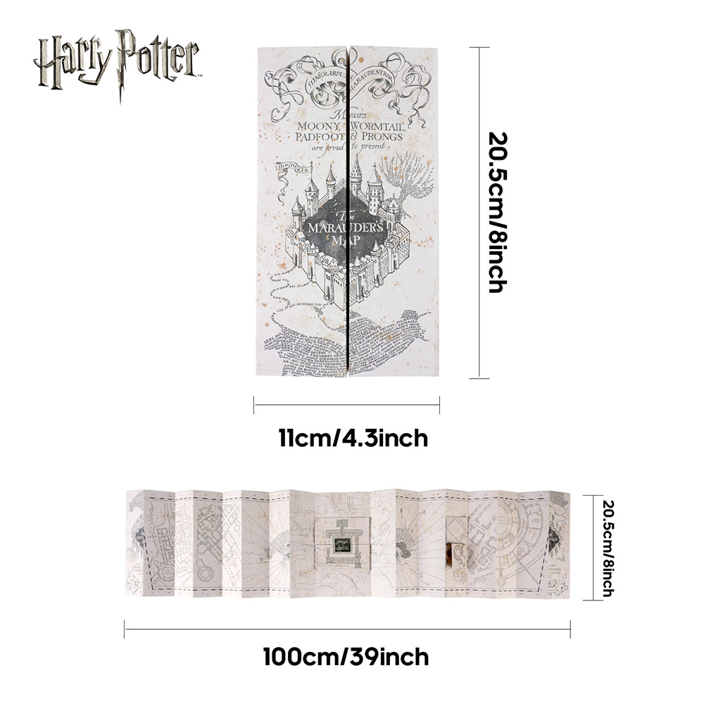 1PC マローダーズ魔法学校の地図魔法のコスプレ小道具映画ア - Anime Cosplay Props のレビューと価格