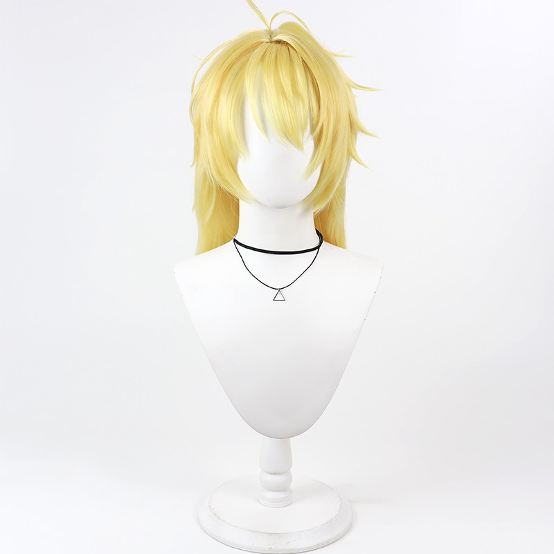 ゼノ コスプレウィッグ 暁のヨナ イエロー 60cm ロング - Zenos Anime Cosplay のレビューと価格