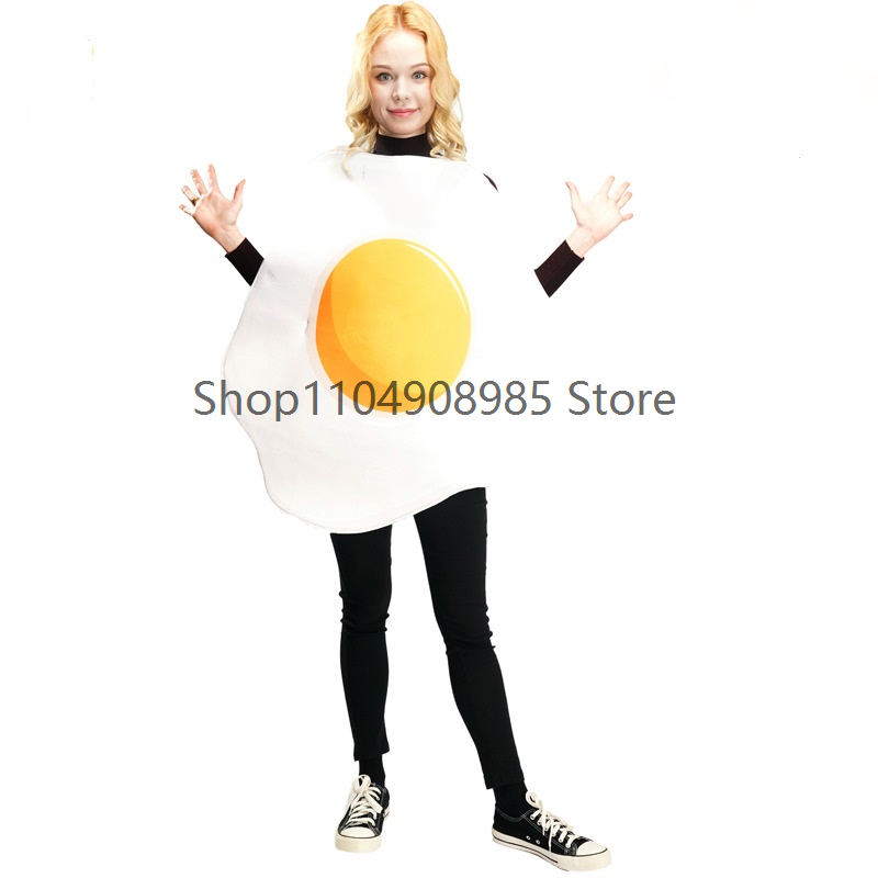 面白いコスプレ衣装カップルエッグベーコンハロウィンカーニバル - Anime Cosplay For Couples のレビューと価格